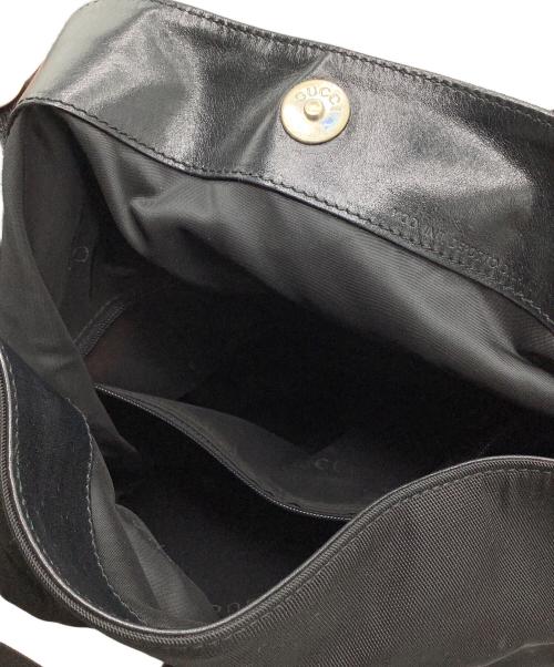 GUCCI（グッチ）GUCCI (グッチ) バンブー　2WAYバッグ ブラックの古着・服飾アイテム
