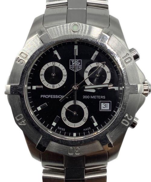 TAG Heuer（タグ・ホイヤー）TAG Heuer (タグホイヤー) プロフェッショナル　腕時計 ブラックの古着・服飾アイテム