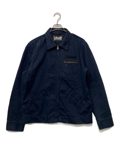 Schott（ショット）Schott (ショット) ワークジャケット ネイビー サイズ:Lの古着・服飾アイテム