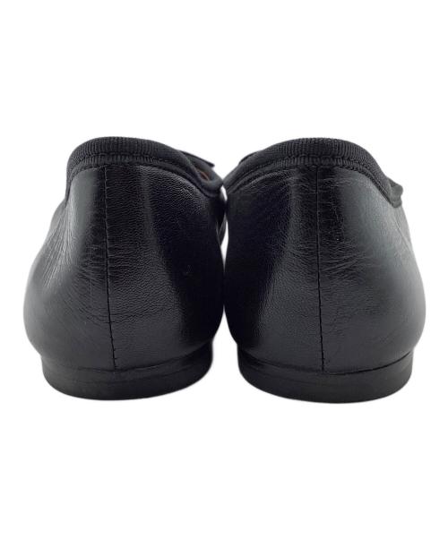 TORY BURCH（トリーバーチ）TORY BURCH (トリーバーチ) フラットパンプス ブラック サイズ:5　1/2の古着・服飾アイテム