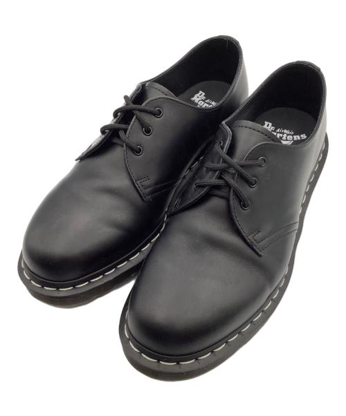 Dr.Martens（ドクターマーチン）Dr.Martens (ドクターマーチン) 3 ホール シューズ ブラック サイズ:UK9の古着・服飾アイテム