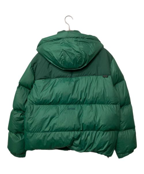 NEW BALANCE（ニューバランス）NEW BALANCE (ニューバランス) ダウンジャケット グリーン サイズ:XLの古着・服飾アイテム