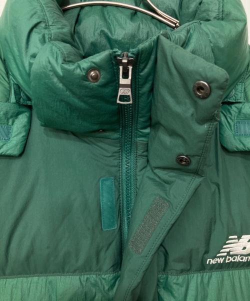 NEW BALANCE（ニューバランス）NEW BALANCE (ニューバランス) ダウンジャケット グリーン サイズ:XLの古着・服飾アイテム