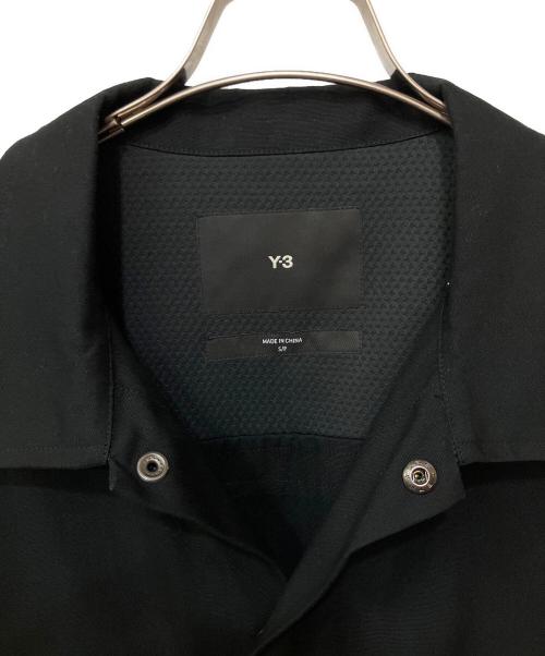 Y-3（ワイスリー）Y-3 (ワイスリー) シャツジャケット ブラック サイズ:Sの古着・服飾アイテム