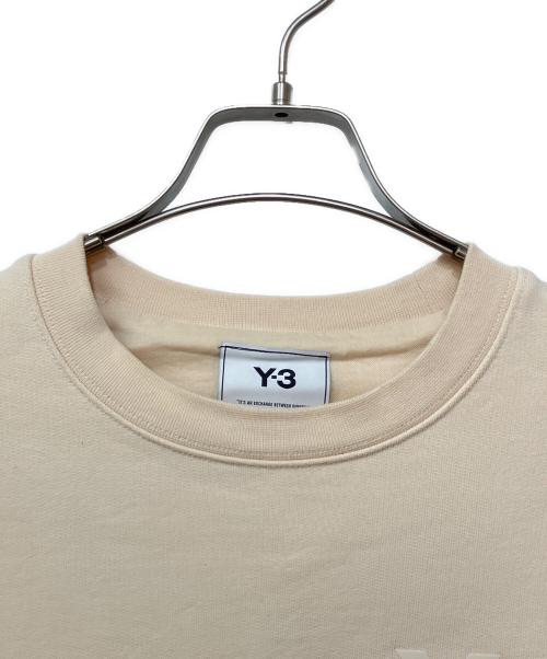 Y-3（ワイスリー）Y-3 (ワイスリー) クルーネックスウェット アイボリー サイズ:Sの古着・服飾アイテム