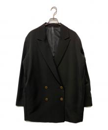 Dignite collier（ディニテ コリエ）の古着「テーラードジャケット」｜ブラック