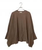 Cynicalシニカル）の古着「ポンチョ ドルマンニット」｜ブラウン
