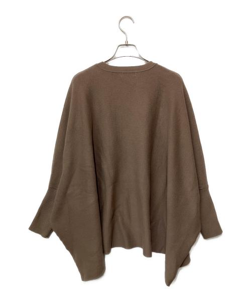 Cynical（シニカル）Cynical (シニカル) ポンチョ ドルマンニット ブラウン サイズ:02の古着・服飾アイテム