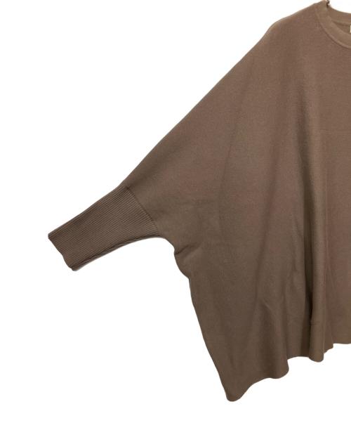 Cynical（シニカル）Cynical (シニカル) ポンチョ ドルマンニット ブラウン サイズ:02の古着・服飾アイテム