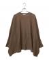 Cynical（シニカル）の古着「ポンチョ ドルマンニット」｜ブラウン