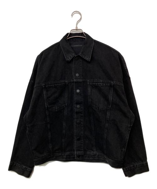 AP STUDIO（エーピーストゥディオ）AP STUDIO (エーピーストゥディオ) デニムジャケット ブラック サイズ:不明の古着・服飾アイテム