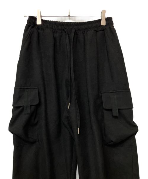 CYAN TOKYO（シアン トーキョー）CYAN TOKYO (シアン トーキョー) ピーチカルゼカーゴジョガー ブラック サイズ:FREEの古着・服飾アイテム
