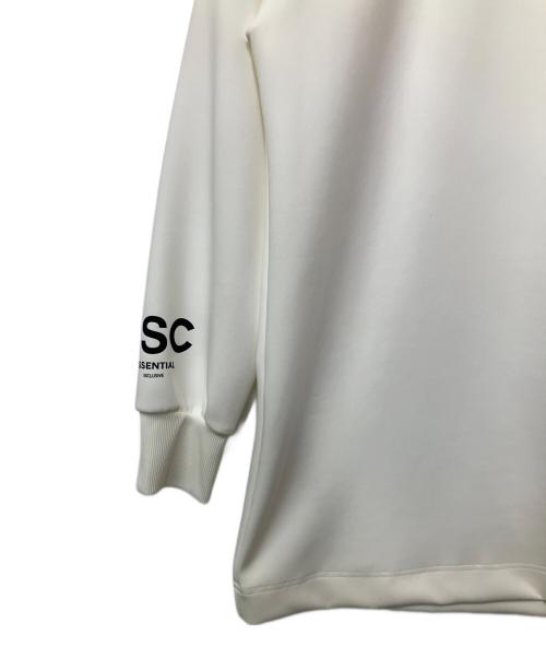 DOUBLE STANDARD CLOTHING（ダブルスタンダードクロージング）DOUBLE STANDARD CLOTHING (ダブルスタンダードクロージング) アクアスーティングジャージ プルオーバー ホワイト×ブラック サイズ:FREEの古着・服飾アイテム