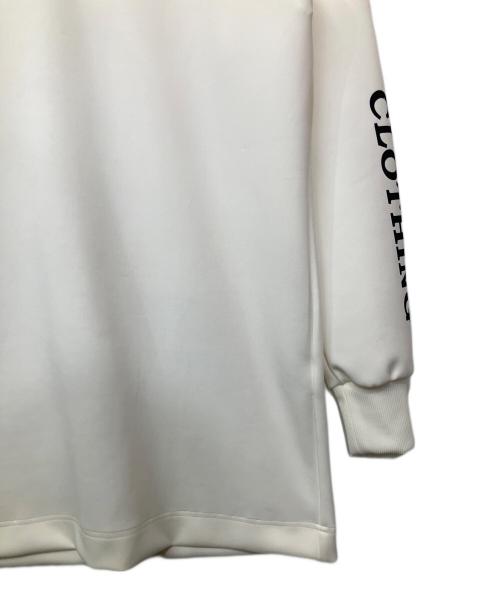 DOUBLE STANDARD CLOTHING（ダブルスタンダードクロージング）DOUBLE STANDARD CLOTHING (ダブルスタンダードクロージング) アクアスーティングジャージ プルオーバー ホワイト×ブラック サイズ:FREEの古着・服飾アイテム