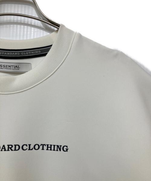 DOUBLE STANDARD CLOTHING（ダブルスタンダードクロージング）DOUBLE STANDARD CLOTHING (ダブルスタンダードクロージング) アクアスーティングジャージ プルオーバー ホワイト×ブラック サイズ:FREEの古着・服飾アイテム