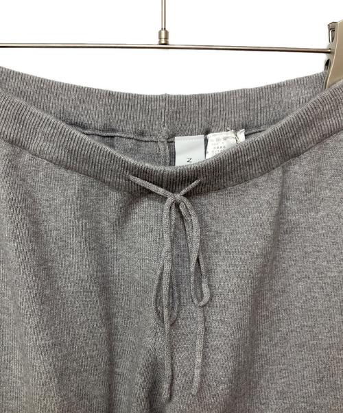 CYAN TOKYO（シアン トーキョー）CYAN TOKYO (シアン トーキョー) ニットパンツ グレー サイズ:F 未使用品の古着・服飾アイテム