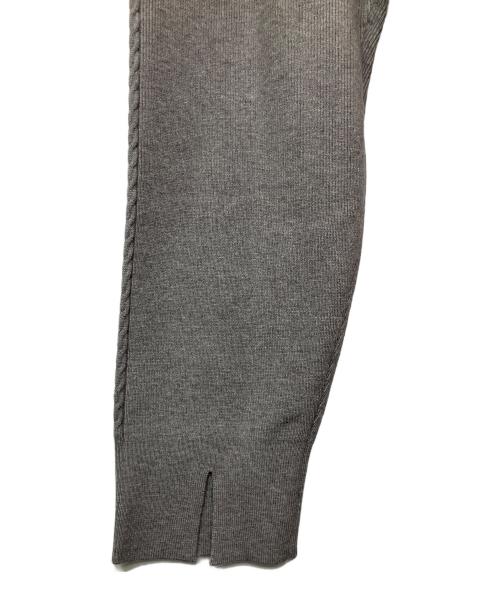 CYAN TOKYO（シアン トーキョー）CYAN TOKYO (シアン トーキョー) ニットパンツ グレー サイズ:F 未使用品の古着・服飾アイテム