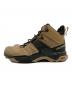 SALOMON (サロモン) トレッキングシューズ ベージュ×ブラック サイズ:25.5：13000円