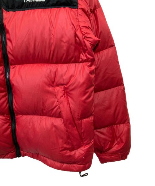 THE NORTH FACE（ザ ノース フェイス）THE NORTH FACE (ザ ノース フェイス) ダウンジャケット レッド×ブラック サイズ:Mの古着・服飾アイテム