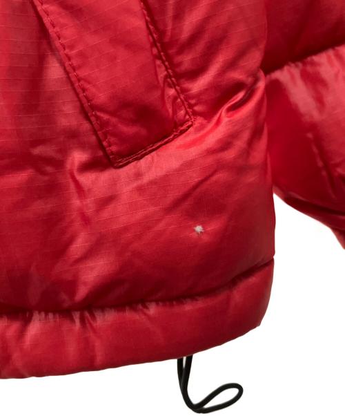 THE NORTH FACE（ザ ノース フェイス）THE NORTH FACE (ザ ノース フェイス) ダウンジャケット レッド×ブラック サイズ:Mの古着・服飾アイテム