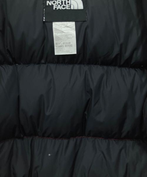 THE NORTH FACE（ザ ノース フェイス）THE NORTH FACE (ザ ノース フェイス) ダウンジャケット レッド×ブラック サイズ:Mの古着・服飾アイテム