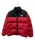 THE NORTH FACE（ザ ノース フェイス）の古着「ダウンジャケット」｜レッド×ブラック