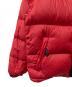 中古・古着 THE NORTH FACE (ザ ノース フェイス) ダウンジャケット レッド×ブラック サイズ:M：10000円