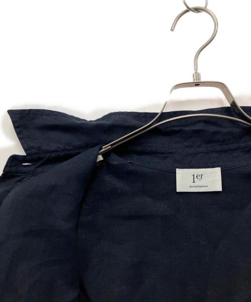 1er Arrondissement（プルミエ アロンディスモン）1er Arrondissement (プルミエ アロンディスモン) 長袖シャツ ネイビー サイズ:36の古着・服飾アイテム