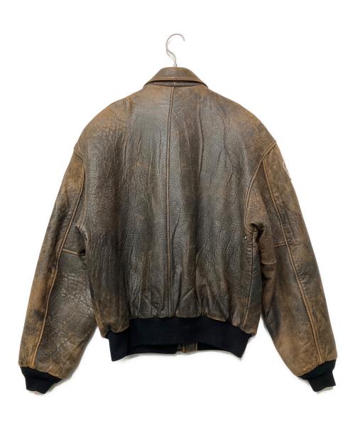 AVIREX（アヴィレックス）AVIREX (アヴィレックス) フライトジャケット ブラウン サイズ:Mの古着・服飾アイテム