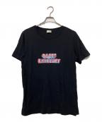 Saint Laurent Parisサンローランパリ）の古着「Tシャツ」｜ブラック