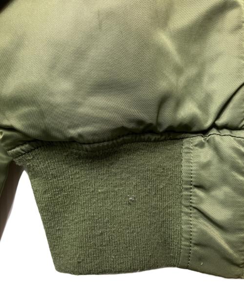 ALPHA INDUSTRIES（アルファインダストリーズ）ALPHA INDUSTRIES (アルファインダストリーズ) MA-1ジャケット グリーン サイズ:XSの古着・服飾アイテム