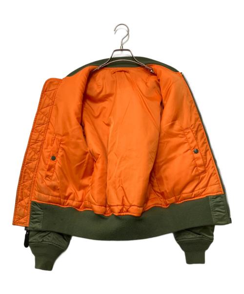 ALPHA INDUSTRIES（アルファインダストリーズ）ALPHA INDUSTRIES (アルファインダストリーズ) MA-1ジャケット グリーン サイズ:XSの古着・服飾アイテム