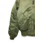 中古・古着 ALPHA INDUSTRIES (アルファインダストリーズ) MA-1ジャケット グリーン サイズ:XS：5000円