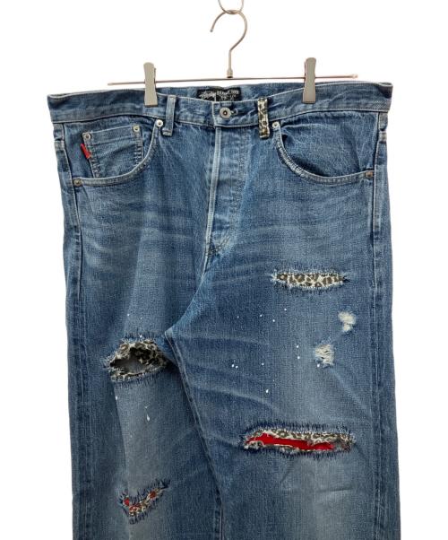 stussy（ステューシー）stussy (ステューシー) デニムパンツ ブルー サイズ:W36の古着・服飾アイテム