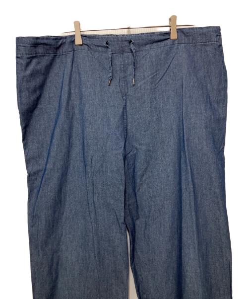 STILL BY HAND（スティルバイハンド）STILL BY HAND (スティルバイハンド) イージーパンツ ブルー サイズ:46の古着・服飾アイテム