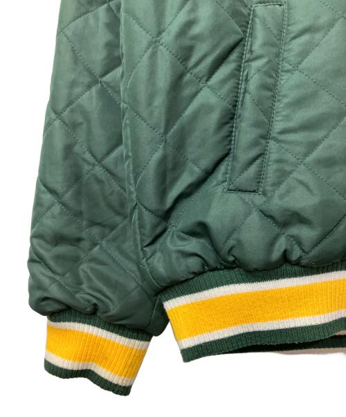 PACKERS（パッカーズ）PACKERS (パッカーズ) スタジャン グリーン サイズ:不明の古着・服飾アイテム