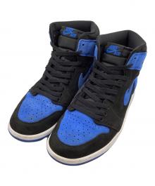 NIKE（ナイキ）の古着「ハイカットスニーカー」｜ブルー×ブラック