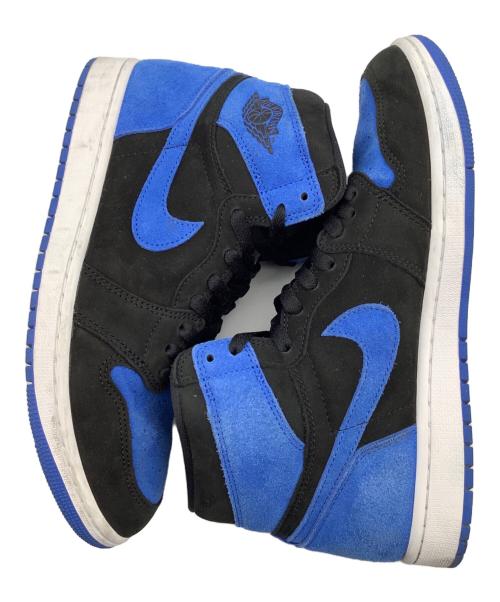 NIKE（ナイキ）NIKE (ナイキ) ハイカットスニーカー ブルー×ブラック サイズ:27.5の古着・服飾アイテム