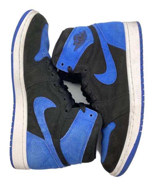 NIKE（ナイキ）NIKE (ナイキ) ハイカットスニーカー ブルー×ブラック サイズ:27.5の古着・服飾アイテム