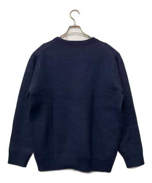 HUF（ハフ）HUF (ハフ) 厚手ニット ネイビー サイズ:Sの古着・服飾アイテム