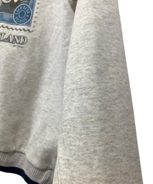 DIPORT USA（ディポート ユーエスエー）DIPORT USA (ディポート ユーエスエー) クルーネックスウェット ライトグレー サイズ:XLの古着・服飾アイテム