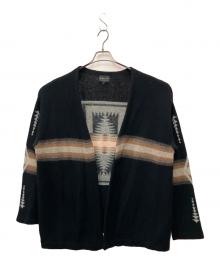 PENDLETON（ペンドルトン）の古着「厚手カーディガン」｜ブラック×ベージュ