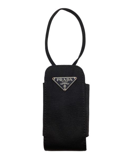 PRADA（プラダ）PRADA (プラダ) ミニポーチ ブラックの古着・服飾アイテム
