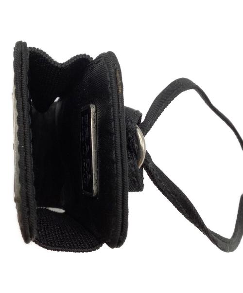 PRADA（プラダ）PRADA (プラダ) ミニポーチ ブラックの古着・服飾アイテム