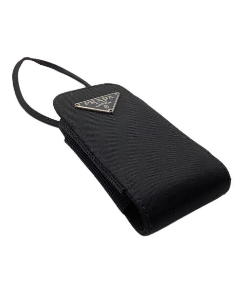 PRADA（プラダ）PRADA (プラダ) ミニポーチ ブラックの古着・服飾アイテム