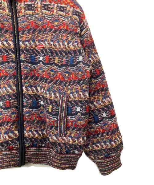 SUPREME（シュプリーム）SUPREME (シュプリーム) MISSONI (ミッソーニ) リバーシブルニットジャケット ネイビー サイズ:Sの古着・服飾アイテム