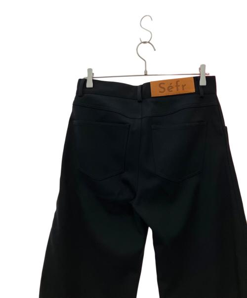 Sefr（セファ）Sefr (セファ) Oktai Trouser STURDY BLACK TWILL ブラック サイズ:XSの古着・服飾アイテム