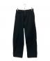 Sefr（セファ）の古着「Oktai Trouser STURDY BLACK TWILL」｜ブラック