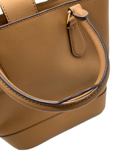 TORY BURCH（トリーバーチ）TORY BURCH (トリーバーチ) 2WAYバッグ ブラウンの古着・服飾アイテム