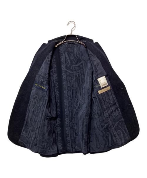 ETRO（エトロ）ETRO (エトロ) テーラードジャケット ネイビー サイズ:46の古着・服飾アイテム
